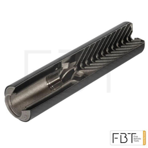 big_inca-50ti Tłumik FBT INCA AIR 50Ti obs cal.338 (do 8,6mm) SL-AIR-TI-50-M22-C3